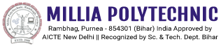 Logo of Millia Polytechnic Rambhag Purnea